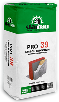 StarBau  PRO 39 Клей для приклейки (25 кг) 3684 - фото 10020