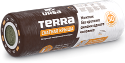 Утеплитель URSA 35 QN  TERRA Скатная Крыша  3900-1200-150 (4,68 м2/0,702 м3) 4137 - фото 10278