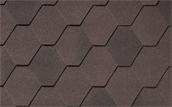 Гибкая черепица Quiet Tile Rombica Коричневый 101-11