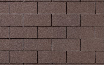 Гибкая черепица Quiet Tile Brick Коричневый 101-16