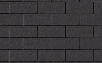 Гибкая черепица Quiet Tile Brick Черный 101-18